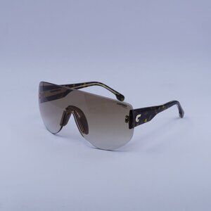 Carrera FLAGLAB 12 0086 HA Sunglasses Havana Shield Frame, Brown Lenses